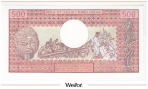 500 Франков 1983 Республика Конго UNC
